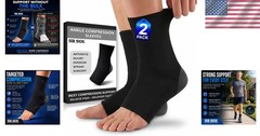 Lightweight Ankle Brace – Non-Slip Compression Sleeve for Active Lifestyles