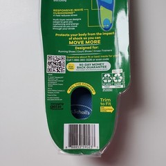 Dr Scholls Sport Massaging Gel Advanced Shoe Insoles Womens Size 6-10 Athletic *