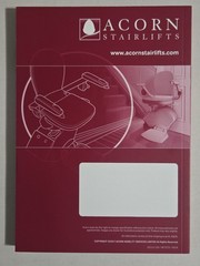 Acorn Stairlift Superglide 130 Straight Stairlift User Manual Book