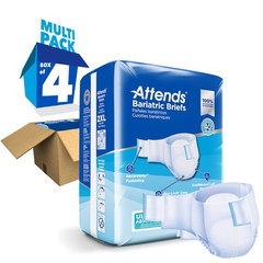 Attends DermaDry Incontinent Brief Tab Closure 2X-Large Heavy Absorbency CS/48