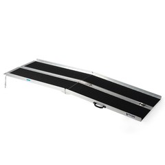 Titan Ramps 7′ Multi-Fold Aluminum Wheelchair Ramp – 600 lb. Capacity