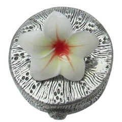 Pill & Trinket Box , Plumeria