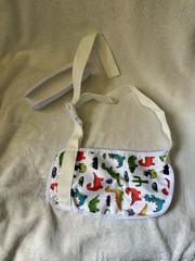 Mobiclinic Child Arm Sling med(11.417”) 6”h Dinosaur Print Washable New