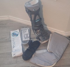 VACOped Achilles Walking Boot + EvenUp Bundle – Size Large – $200 OBO