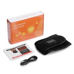 Rechargeable 36LED Red Light 660nm Therapy Heat Vibration Neck Massage 3000mAh
