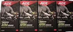 4 Packs ACE Bandage Reusable Compression Arm Sleeve SM/M Mild Support New