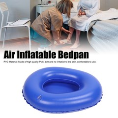 Soft Inflatable Bedpan For Bedridden Patients Easy To Use