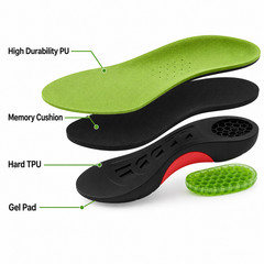 Orthotic Insoles Arch Support Plantar Fasciitis Flat Feet High Arches Men Women