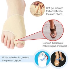 2 Pcs Toe Separator Bunion Corrector Hallux Bone Straightener Pedicure Tools