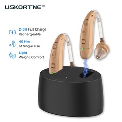 Hearing Aids for Seniors Rechargeable with Noise Cancelling and Volume Control