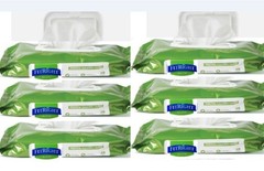 MedLine FitRight Aloe Personal 288 Ct Wipes 8×10, 6Packs, Scented, 48Shts Each