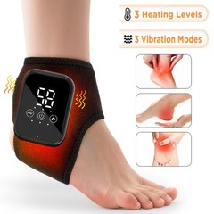 Foot Renew Triple Method Massager Heat Vibration for Heel Arch Ankle Neuropathy