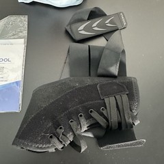 WHCOOL Ankle Brace PRO-1006 L Black Air Fabric Breathable Support Small