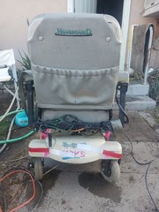 Hoveround MPV5 Power Wheelchair Folding Seat