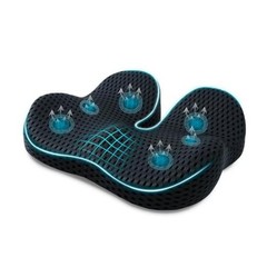 Ergonomic Memory Foam Seat Cushion Hemorrhoid Pillow for Hip Sciatica and Black