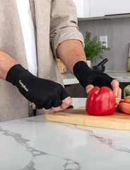 Copper Infused Compression Arthritis Gloves for Hand & Finger Pain Relief, Fits