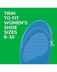 Dr. Scholls Sport Massaging Gel Advanced Shoe Insoles Women Size 6-10 (1 PAIR)