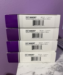 4 Full Boxes 40 BAGS Eakin Convatec 839267 Ostomy Wound Fistula Pouch 3.4″x2.5″