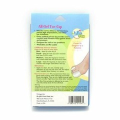 Dr. Jill’s Gels All Gel Toe Cap Medium 1 Ea – 1047-MED