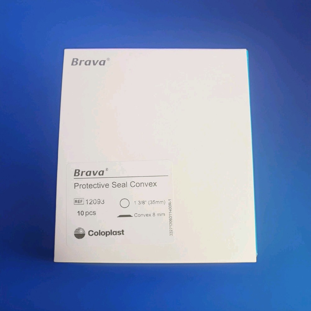 Coloplast Brava 12093 Protective Seal Convex Barrier Ring 1 3/8in 35mm 10pcs New
