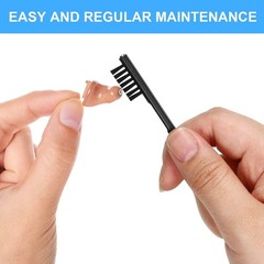 Professional Hearing Aid Cleaning Tools: 7-Piece Kit with Soft Handles & Magnet