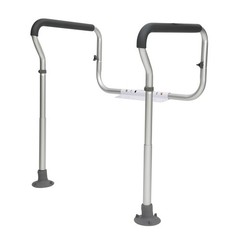 VEVOR Toilet Safety Rails Adjustable Toilet Seat Handles Grab Bars for Elderly
