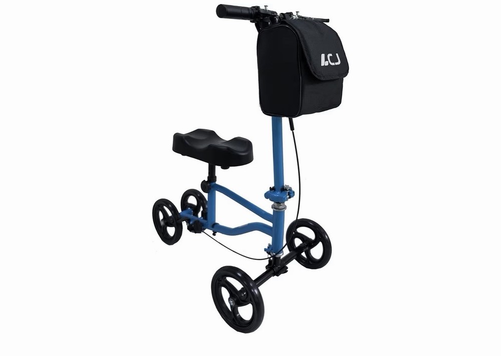 BlessReach Foldable Steerable Knee Scooter Walker Foot Surgery Recovery