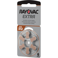 Rayovac 312 PR41 Hearing Aid Batteries 78x Zinc Air Coin Cell 1.45V