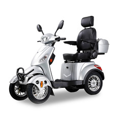 800W Heavy Duty Electric Mobility Scooter 4 Wheel for Adult Senior 30Miles 500lb