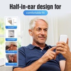 CFR Hearing Aids Hearing Amplifiers for Seniors Rechargeable Severe Hearing Loss