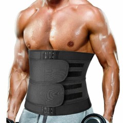 Men Waist Trainer Abdomen Reducer Sweat Trimmer Slimming Belt Body Shaper Girdle