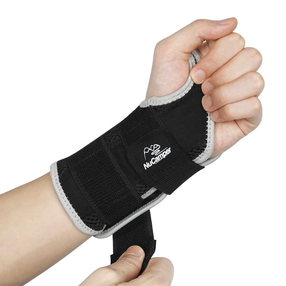 Wrist Brace Left Hand – Adjustable Compression Straps for Carpal Tunnel Relief