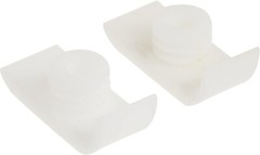 Glide Ski White Drive Ref. 10110 1” Tubing Walker 1 Pair