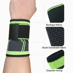 Sports Wrist Band Brace Wrap Adjustable Support Gym Strap Carpal Tunnel Bandage