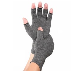Copper Arthritis Compression Gloves Hand Support Pain Relief Joint Self Care