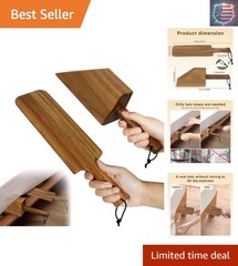 Acacia Wood Mattress Lifter Tool for Changing Sheets, Easy Lever-Action Lift …