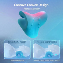 Neck Cloud Cervical Traction Device Neck Stretcher Neck Pain Relief Pillow