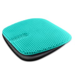 Gel Seat Cushion for Long Sitting, Gel Cushions for Pressure Sores Relief, 18.5X