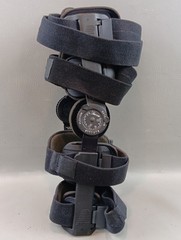 Breg Post Op T Scope Premier Knee Brace Black Padded Adjustable Left/Right