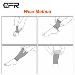 Knee Support Brace Compression Sleeve Leg Long Sports Basketball Pain Relief IA