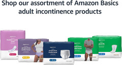 Amazon Basics Men’S Incontinence Guards, Maximum Absorbency, Moisture-Wicking wi
