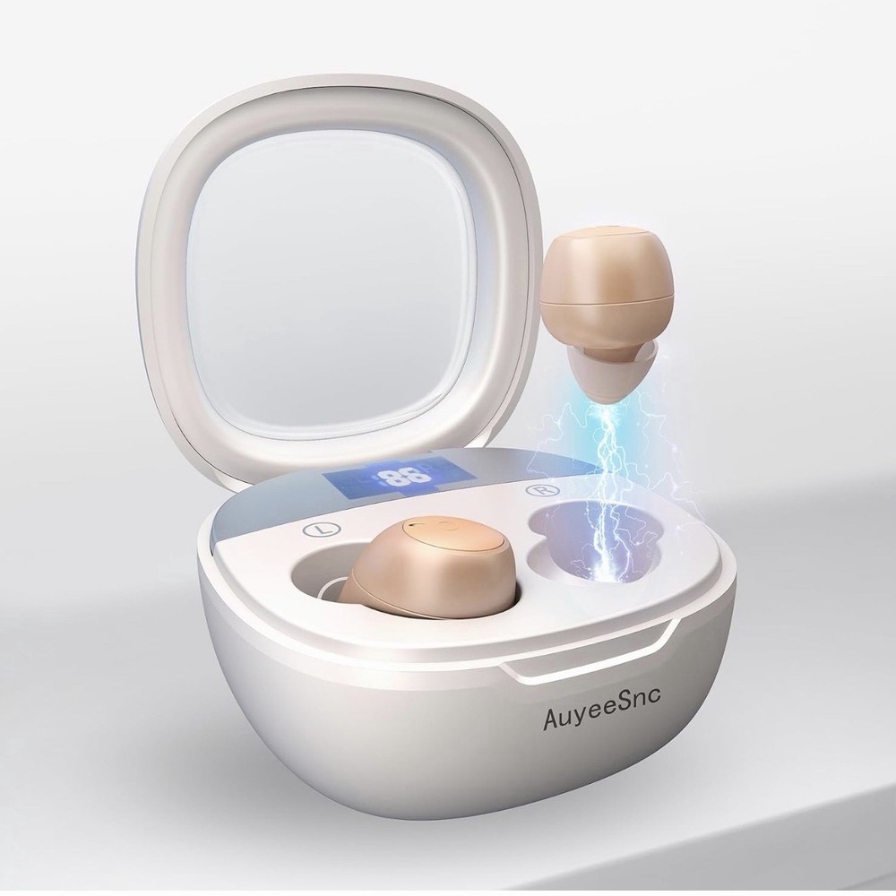 Rechargeable Hearing Aids Amplifiers Super Mini True Over the Counter AuyeeSn…