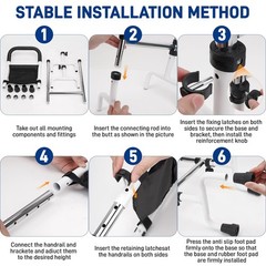 Upgraded Mobility Stand Assist Aid for Elderly, Adjustable Walking Cane for S…