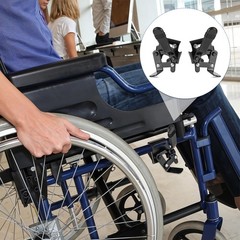 Wheelchair Brakes Wheel Locks Universal Replacement Parts For 7/8″ 1 Pair