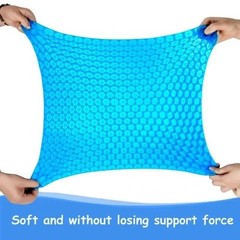 Gel Seat Cushion Double Thick Egg Seat Cushion Non Slip Cover Breathable Design