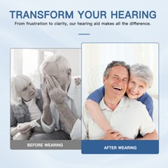 CFR Hearing Aids Hearing Amplifiers for Seniors Rechargeable Severe Hearing Loss