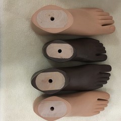Prosthetic SACH Foot Beige/Brown | Size 12–30 | Left/Right | Universal Fit