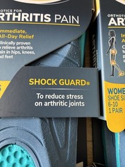 3 Pairs Dr. Scholl’s Women Orthotics For Arthritis Pain Relief Size 6 to 10 NEW