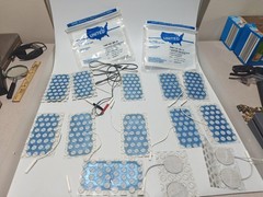 United Pre-Wired TENS Electrode 1.75” X 3.75” Pads (16 Total) Repositionable USA