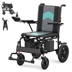 Used Foldable Intelligent Electric 500W Power Mobility Wheelchairs All Terrain